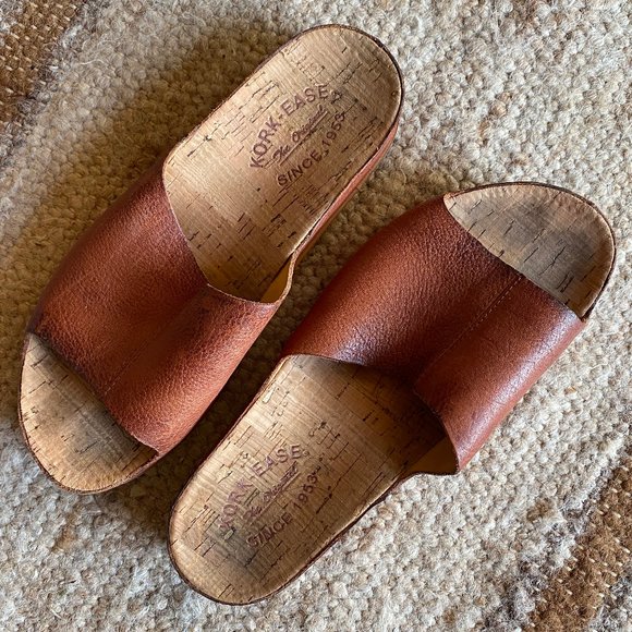 Kork-Ease Shoes - Kork Ease Tutsi Slide Leather Sandals